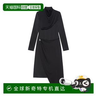 香港直邮Givenchy BW21S0150C纪梵希 水晶细节长袖 连衣裙