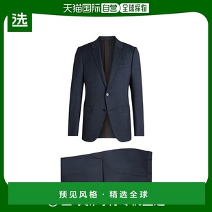 99新未使用 套装 香港直邮Zegna 西装 21CXA7722杰尼亚 翻领长袖
