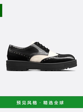 1h可退 香港直邮DIOR 迪奥 女士 绑带鞋 KCB854ACA black黑色 舒