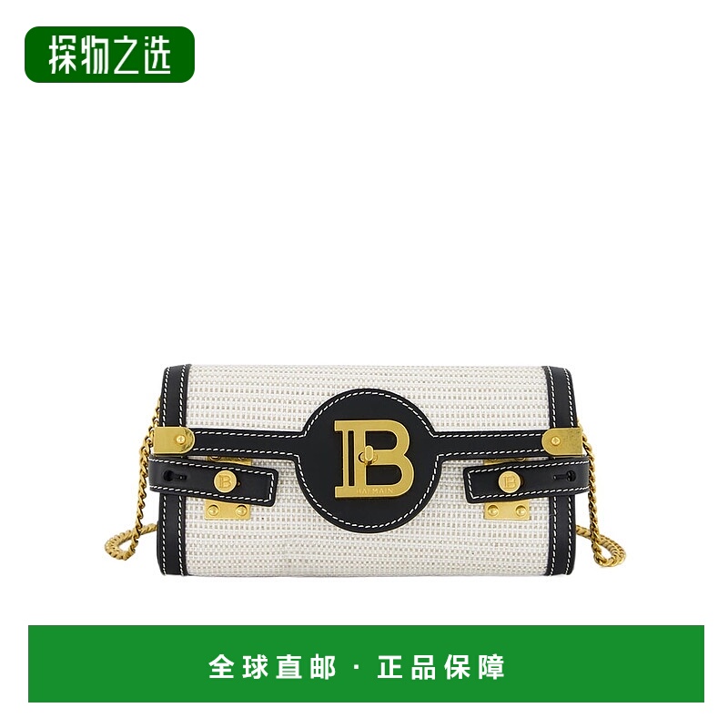 香港直邮Balmain 徽标单肩包 EN0LE596TRHS