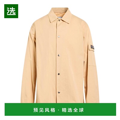 1h可退 香港直邮Iceberg 冰山 男士 纯色衬衫 beige米色 舒适时尚