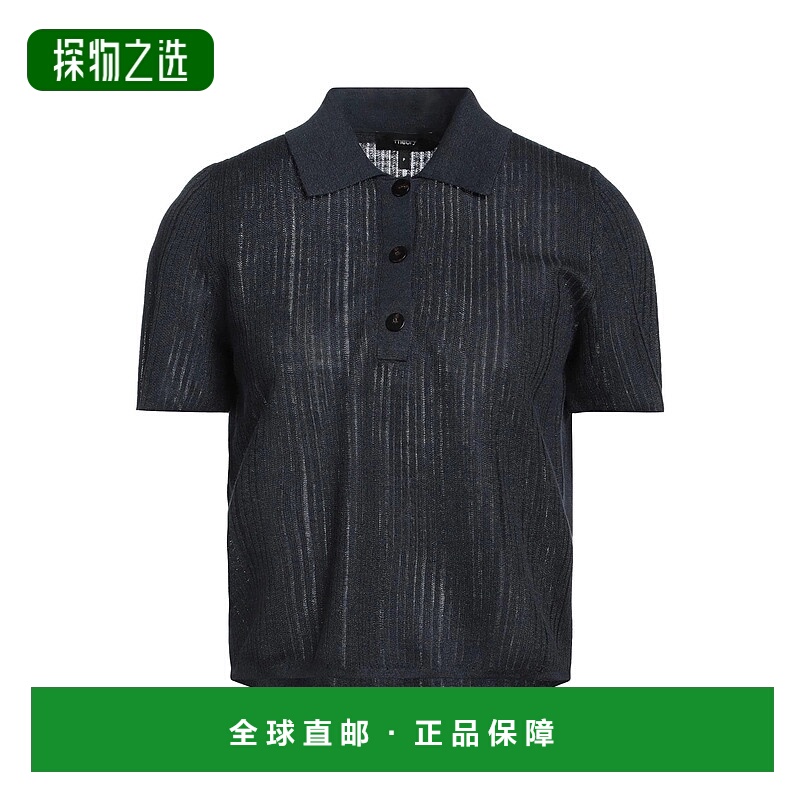 香港直邮THEORY 希尔瑞 女士 毛衣 blue蓝色 舒适时尚