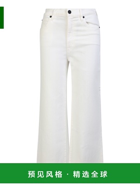 香港直邮Slvrlake 女士牛仔裤 GRCC501PWHITE AW2022 白色