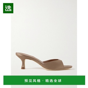 绸缎凉拖 1h可退 Brigitte 女士 F25F6001STTRUF 香港直邮Staud