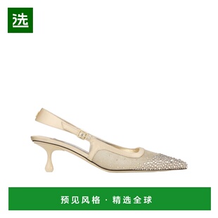 香港直邮Jimmy Choo 水晶网眼高跟鞋 AMEL50IUZ1C1151