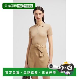 短袖 Logo刺绣棉质polo衫 上衣 2025新品 欧洲直邮MONCLER