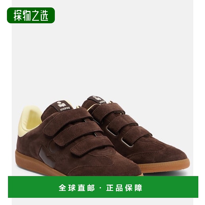 香港直邮Isabel Marant 伊莎贝尔·玛兰 女士 Beth 绒面革运动鞋