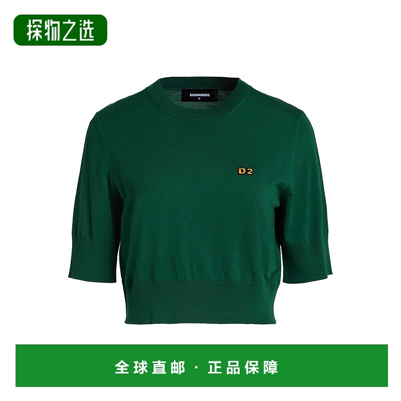 香港直邮Dsquared2 二次方 女士 毛衣 green绿色 舒适时尚