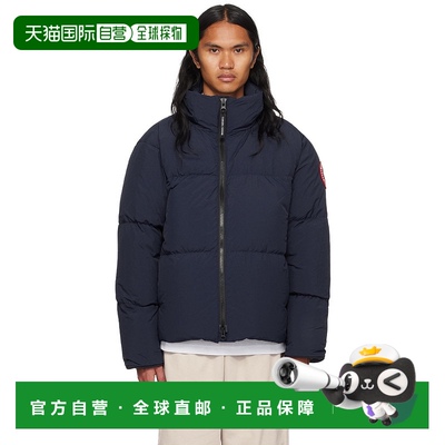 1h可退 香港直邮Canada Goose 加拿大鹅 男士 海军蓝 Lawrence 羽