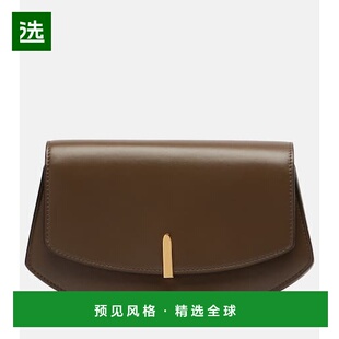 1h可退 香港直邮SAVETTE 女士 佛罗伦萨皮革手包 green绿色 舒适