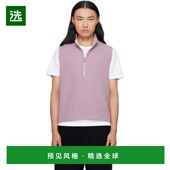 香港直邮Rier City 男士 1h可退 粉色 Fleece 马甲 NFL14X02