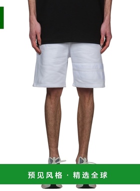 1h可退 香港直邮Gcds 男士 徽标短裤 ZCC94M03100101WHITE