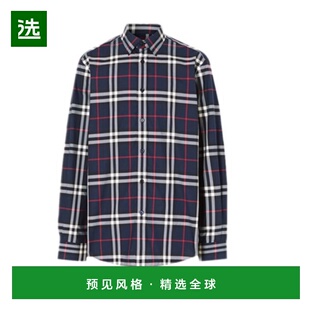 香港直邮Burberry 徽标衬衫 39546631长袖博柏利潮牌时尚高级感