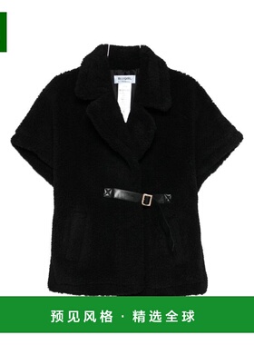 香港直邮BLUGIRL 女士外套 PF5003T030022222 AW2025 黑色 翻领束