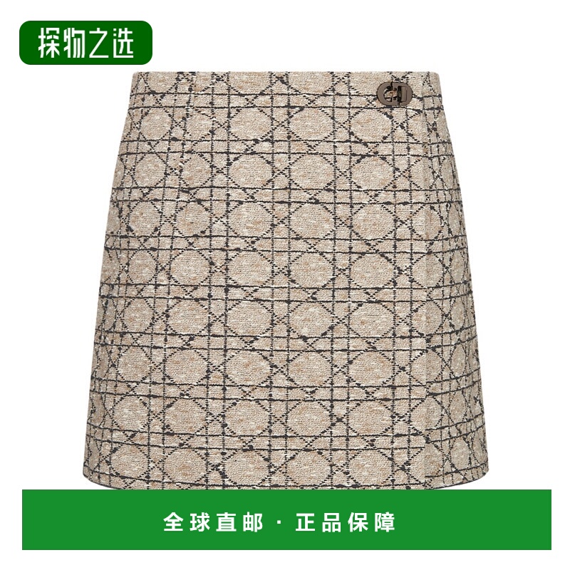 香港直邮Dior 格纹裙裤 551P45C7757迪奥