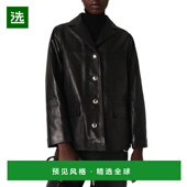 1h可退 皮质外套 女士 美国直邮 maje