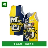 美国直邮 男士 mitchell 1h可退 ness 上装 T恤