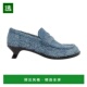 欧洲直邮LOEWE 女鞋 罗意威 1h可退 Campo 拉绒绒面革乐福鞋 单鞋