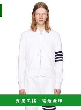 香港直邮Thom Browne 汤姆·布朗 男士 白色 Classic Loopback 4-