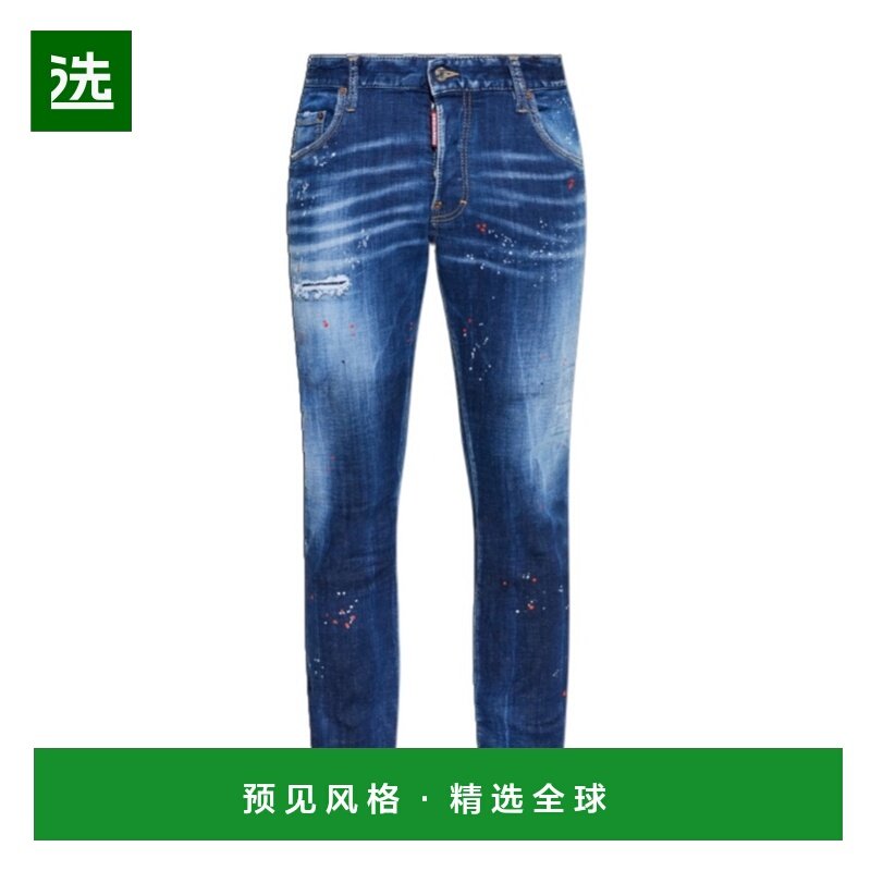 香港直邮DSQUARED2 男士牛仔裤 S74LB1928S30664470 SS2026,男装,牛仔裤,淘宝优惠券,粉丝福利购,淘宝优惠卷