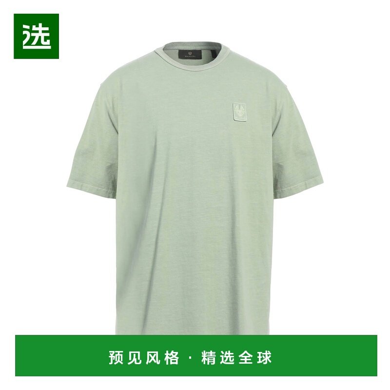 1h可退 香港直邮Belstaff 贝达弗 男士 T恤 green绿色 舒适时尚,男装,T恤,淘宝优惠券,粉丝福利购,淘宝优惠卷