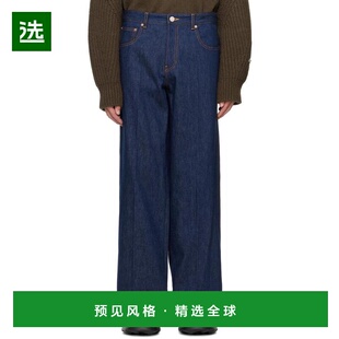 1h可退 【美国直邮】Recto 蓝色 Vincent 直筒牛仔裤 男装 牛仔裤