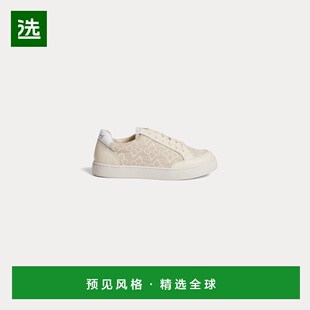 欧洲直邮Bonpoint小樱桃 卡梅伦米色运动鞋