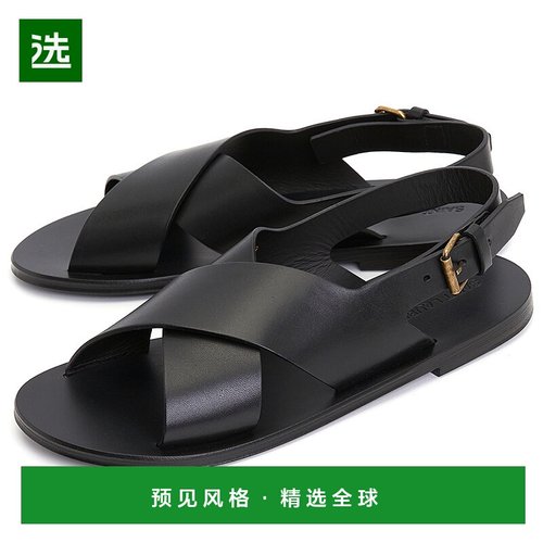 1h可退 韩国直邮saint laurent paris 男士 凉鞋