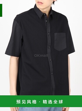 韩国直邮WHITE MOUNTAINEERING 巴拿马短袖上衣 黑色 WM2371103