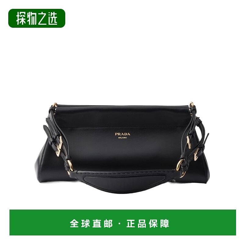 香港直邮Prada Enchaîné 中号皮革包 1BC2622HIAVSOO