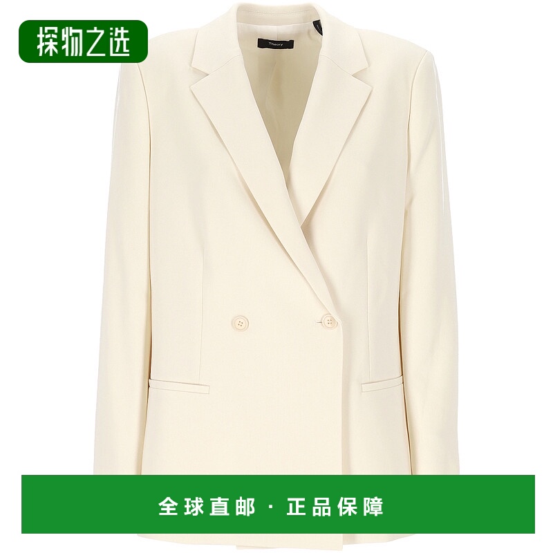 1h可退 欧洲直邮theory 女士 休闲西装新款西服