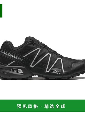 欧洲直邮Salomon萨洛蒙 SPEEDCROSS 3系列男女通用跑鞋白色/灰色