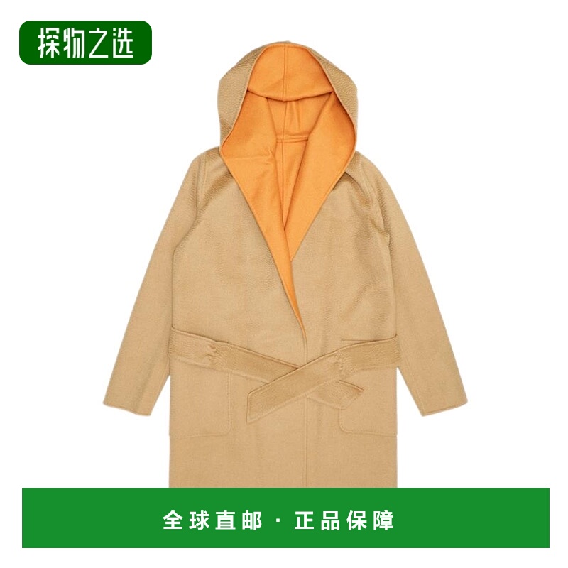 【99新未使用】香港直邮Max Mara 连帽大衣 1086055906