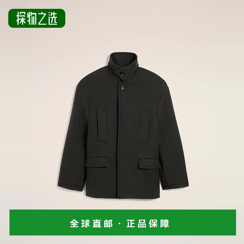欧洲直邮AMI PARIS 25秋冬 HCO456.WV0078.020 男士 大衣羊毛