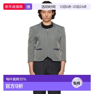 1h可退 香港直邮ADER Error 男士 灰色 Product. 3 西装外套 BO01