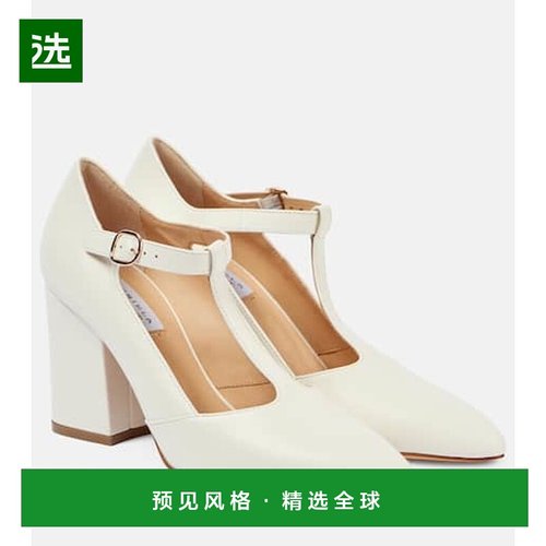 香港直邮Gabriela Hearst 女士 Triana 85 皮质浅口鞋高跟鞋