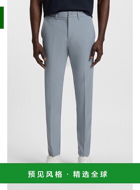 欧洲直邮HUGO BOSS雨果 BOSS GREEN 男士深灰色聚酯休闲裤