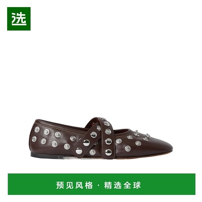 香港直邮Stella McCartney Ryder Popper 铆钉芭蕾平底鞋 810567A
