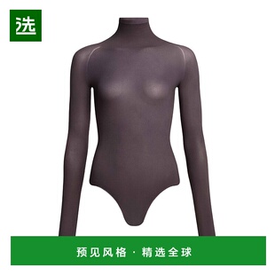 香港直邮Alaia 高领针织紧身衣 AA9B0236M826A套装连体衣性感