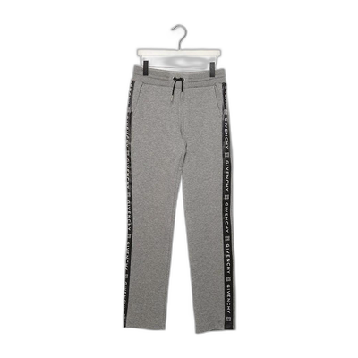 香港直邮Givenchy 灰色logo裤子 H14061