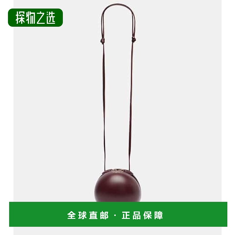 香港直邮Alaïa 女士 Sphere 迷你皮革肩包 red红色 舒适时尚