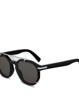 欧洲直邮Dior迪奥男女同款眼镜黑色合金框架飞行员式支架个性墨镜