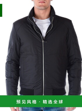 香港直邮Versace 徽标拉链休闲夹克 V500385SVT01877范思哲