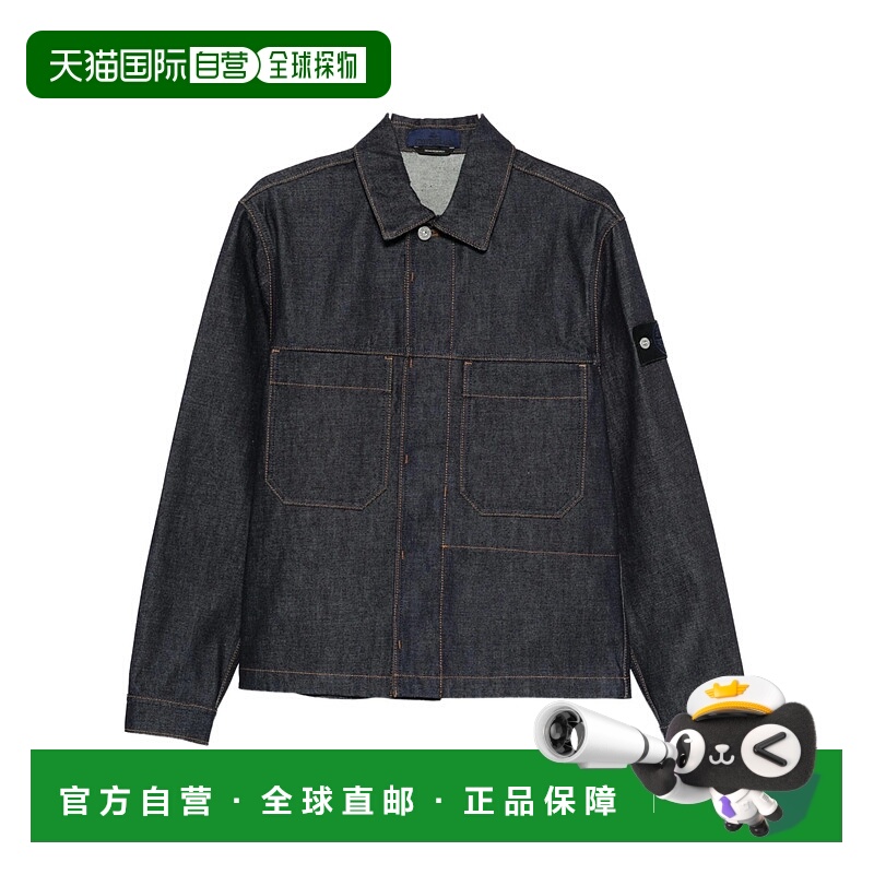 香港直邮Stone Island 长袖牛仔外套 K2S15Q100027S00J8