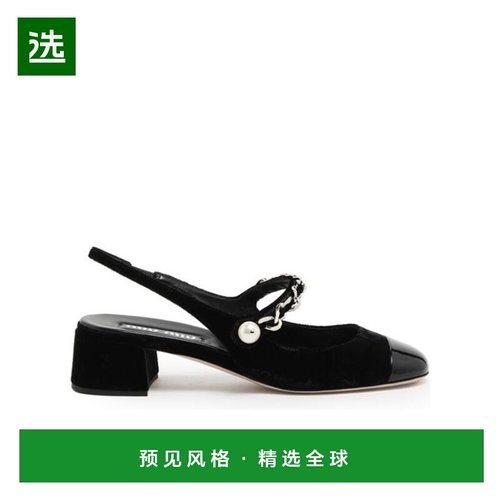 香港直邮Miu Miu Iconic Bicolor高跟凉鞋 MIUS6347