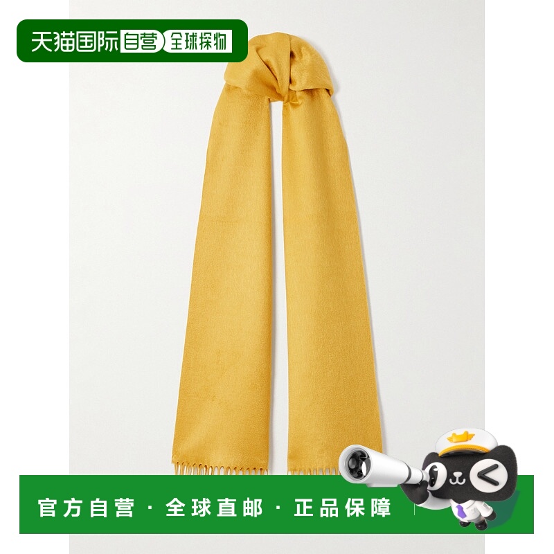 1h可退 香港直邮Gabriela Hearst 女士 Blaine 流苏真丝羊绒混纺