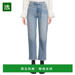 1h可退 【美国直邮】paige 女士 牛仔裤直筒正品品牌时尚休闲潮流