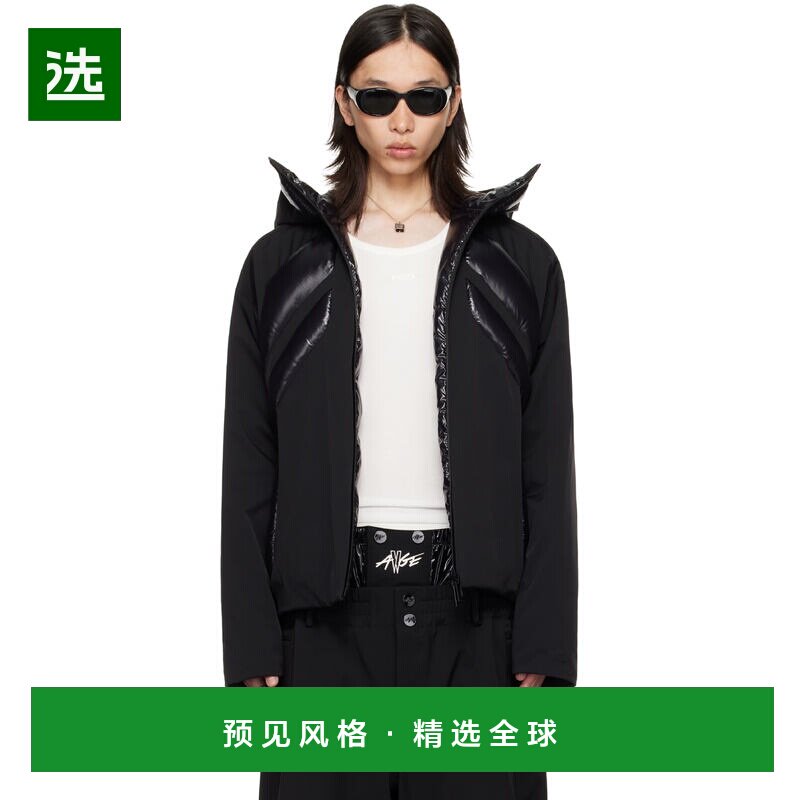 1h可退 香港直邮moncler 男士 Moncler x A$AP Rocky 黑色 Jumqua