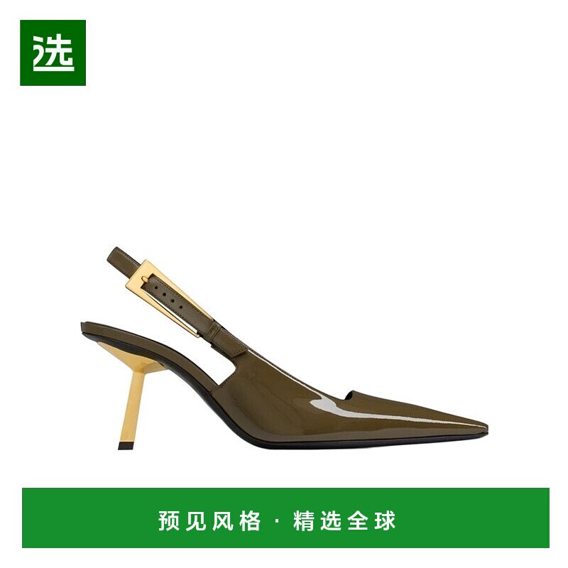 香港直邮Saint Laurent 露跟高跟凉鞋 8191611TV00单鞋