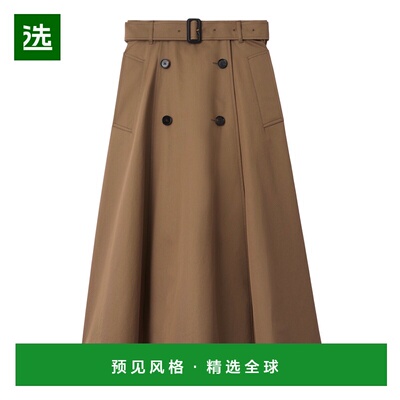 1h可退 香港直邮Burberry 巴宝莉 女士 GONNA 中长华达呢风衣 811